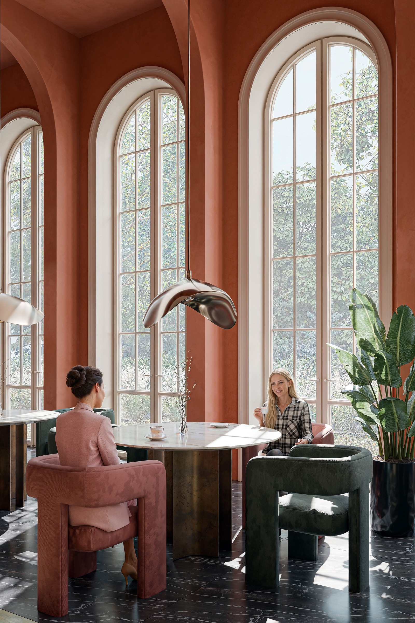 Arcade Restaurant Interior