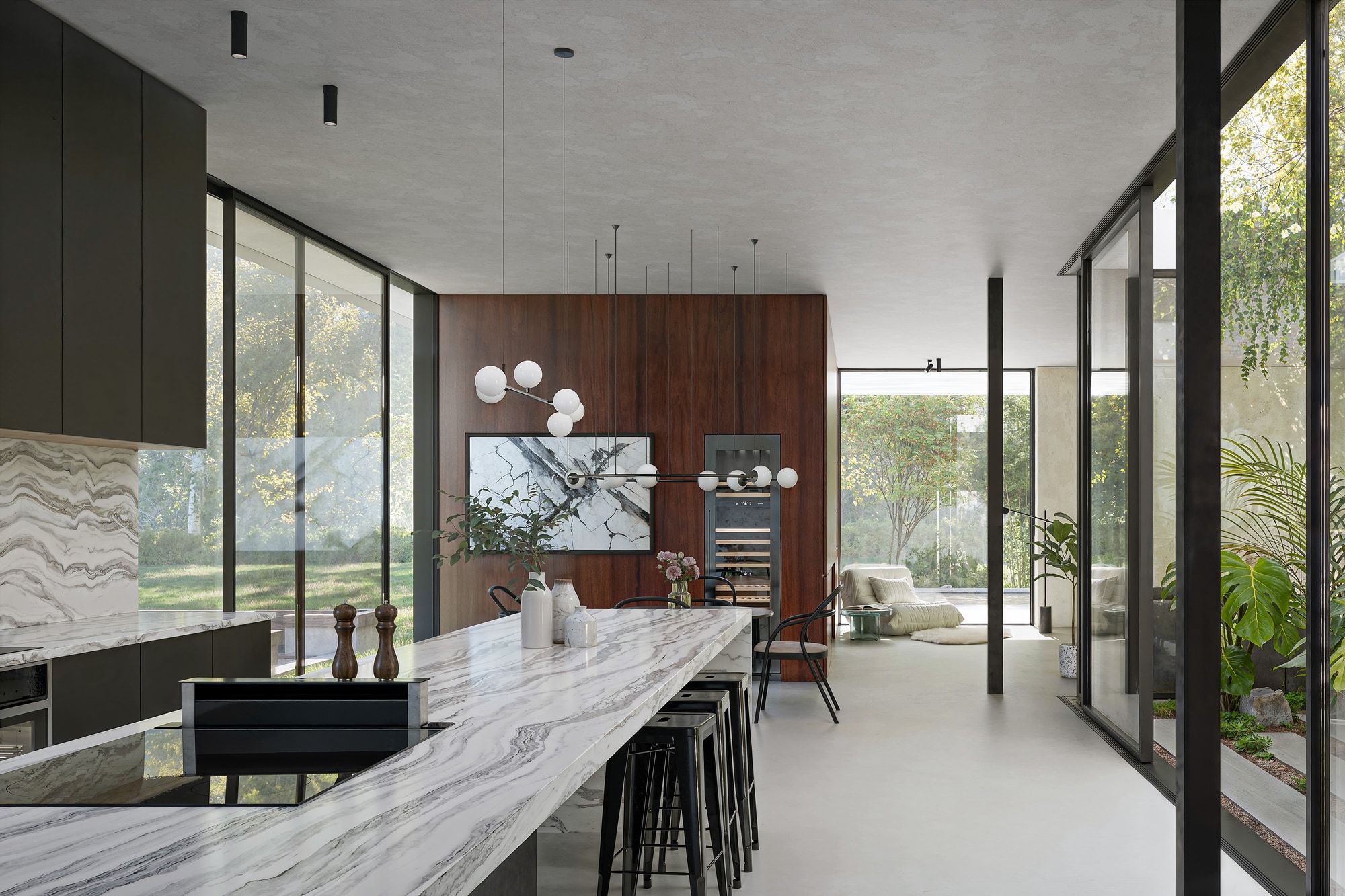 Denis villa kitchen interior visualization